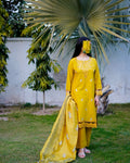 Zariya – 3 Piece Embroidered Cotton Suit